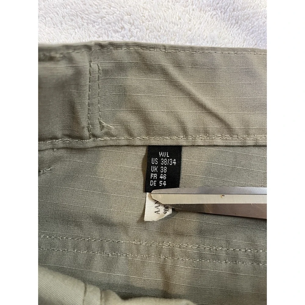 Tru-Spec 24-7 Tactical Ascent Pants Mens 38x32 Cargo Ripstop Khaki Double‎ Knee